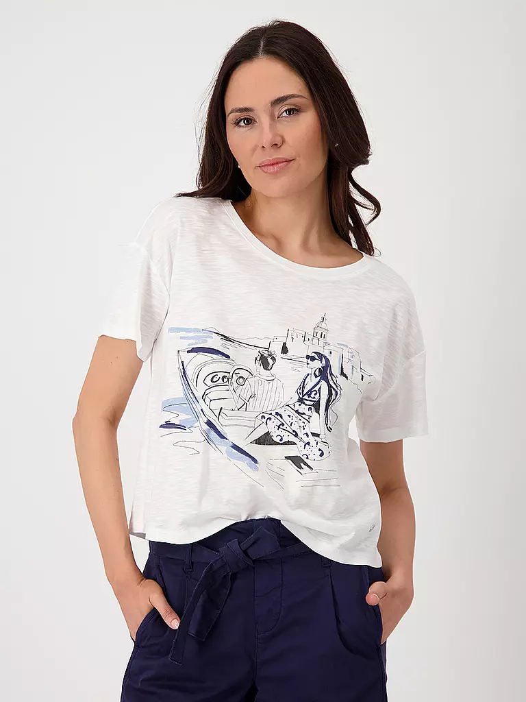 MONARI | T-shirt | Bleu foncé