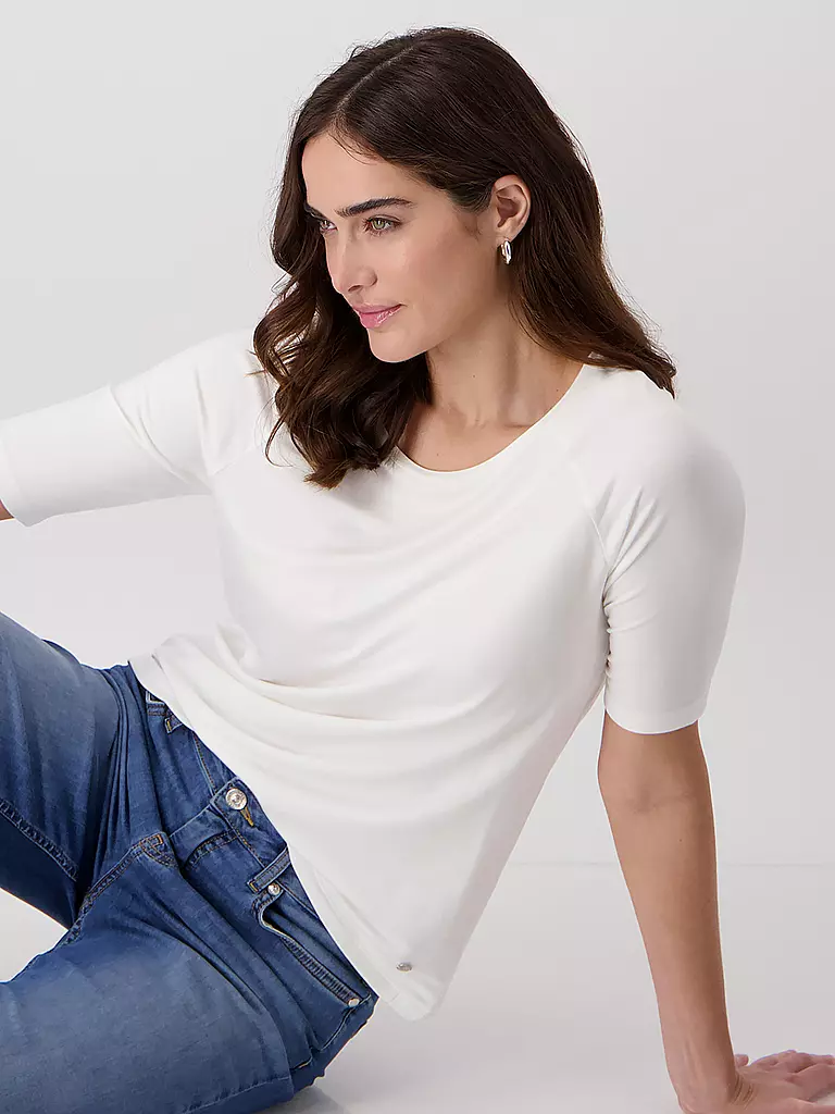 MONARI | T-Shirt | Crème