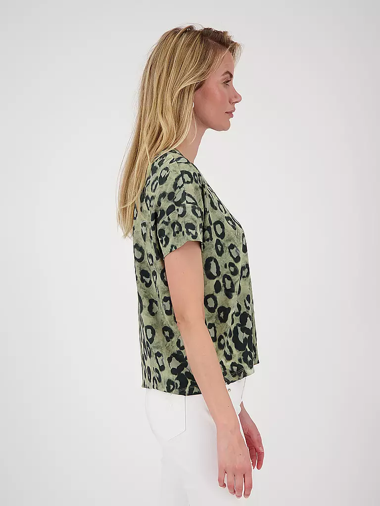 MONARI | T-shirt | dunkelgrün