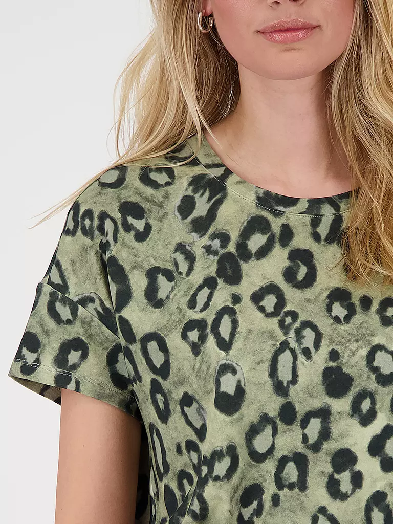 MONARI | T-shirt | dunkelgrün