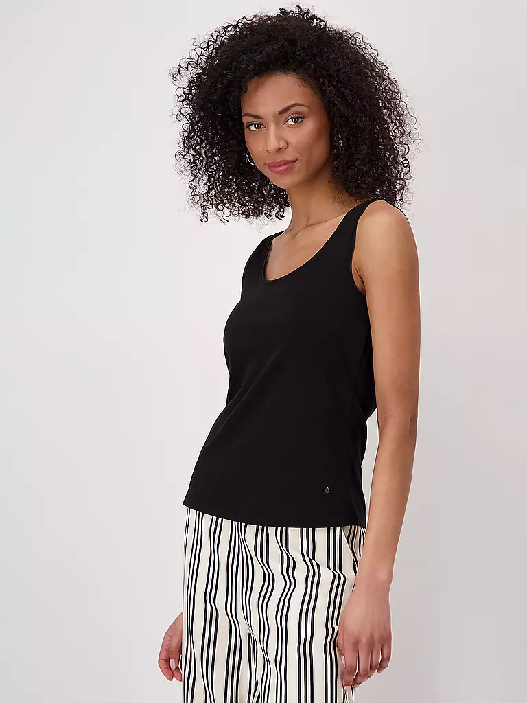 MONARI | Top | schwarz