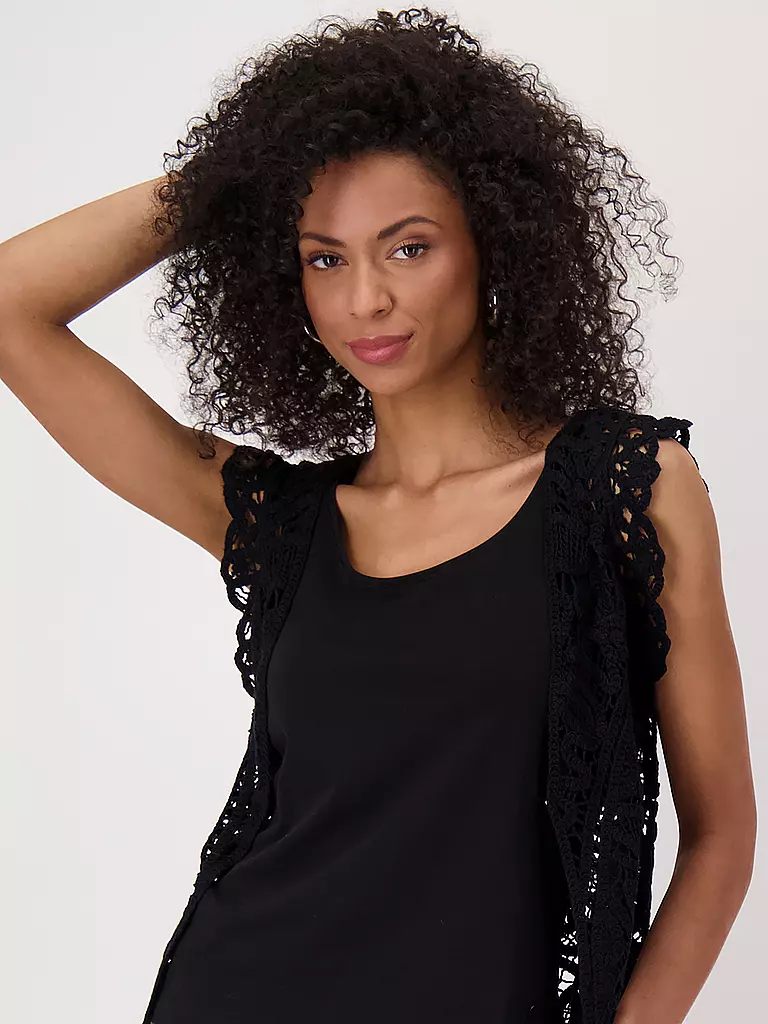 MONARI | Top | schwarz