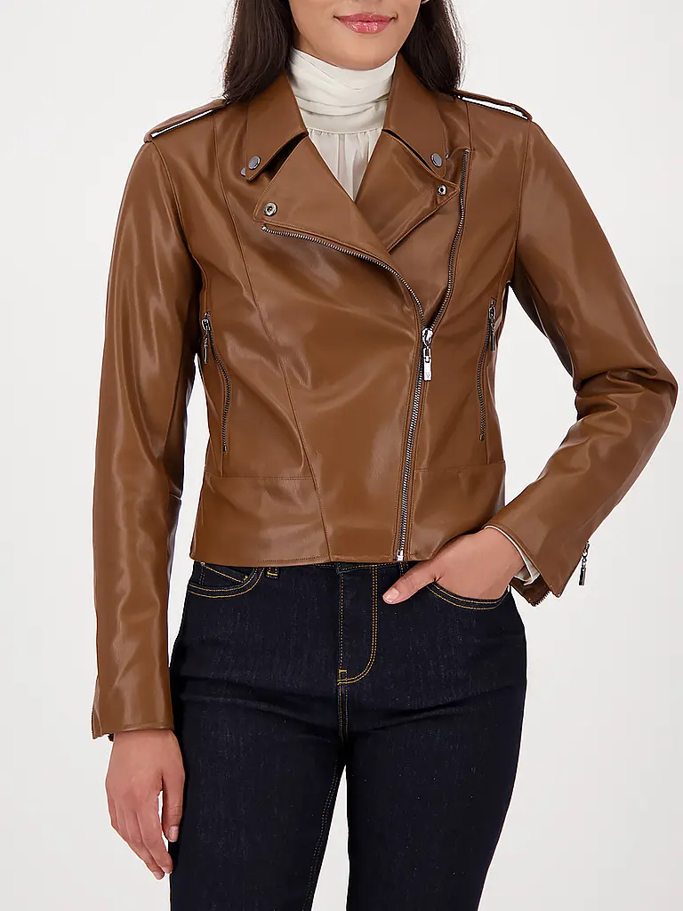 MONARI | Veste aspect cuir | 