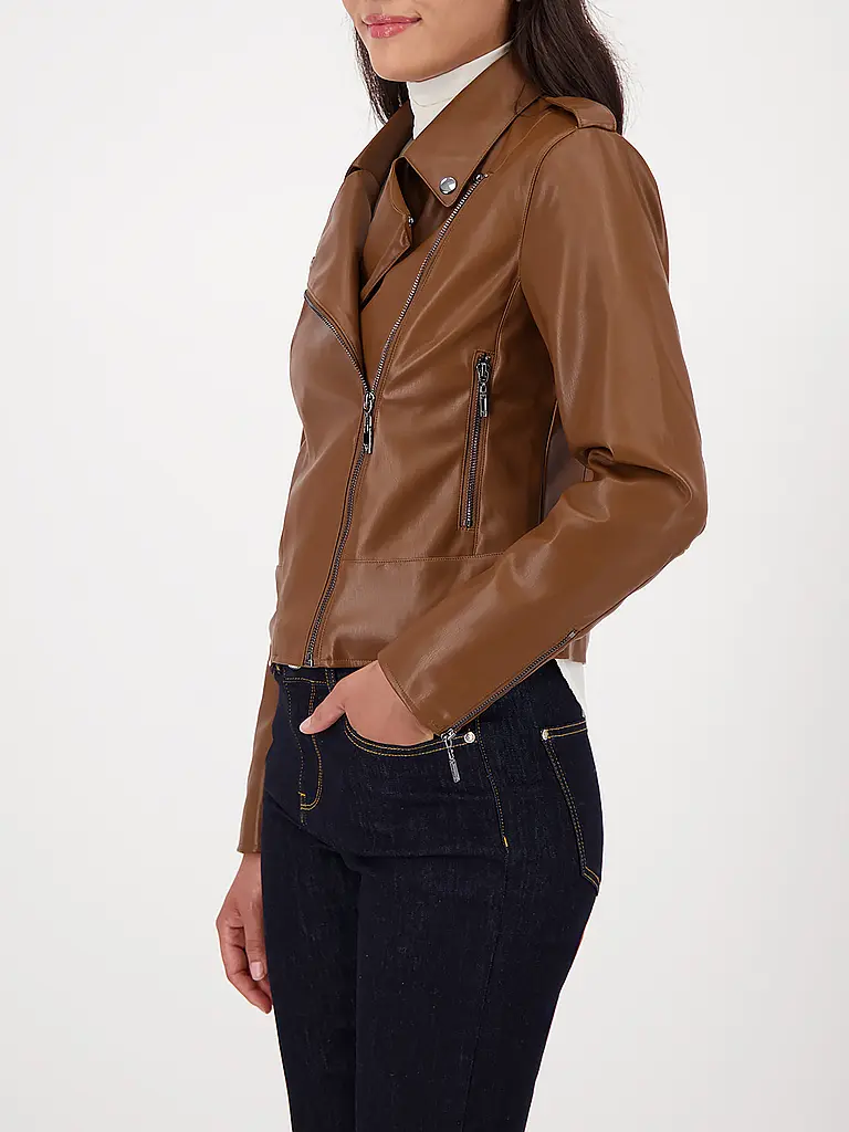 MONARI | Veste aspect cuir | 