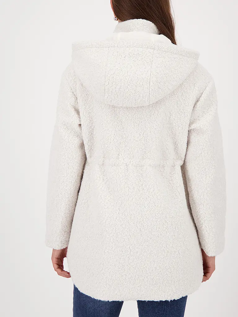 MONARI | Veste aspect fourrure | Crème