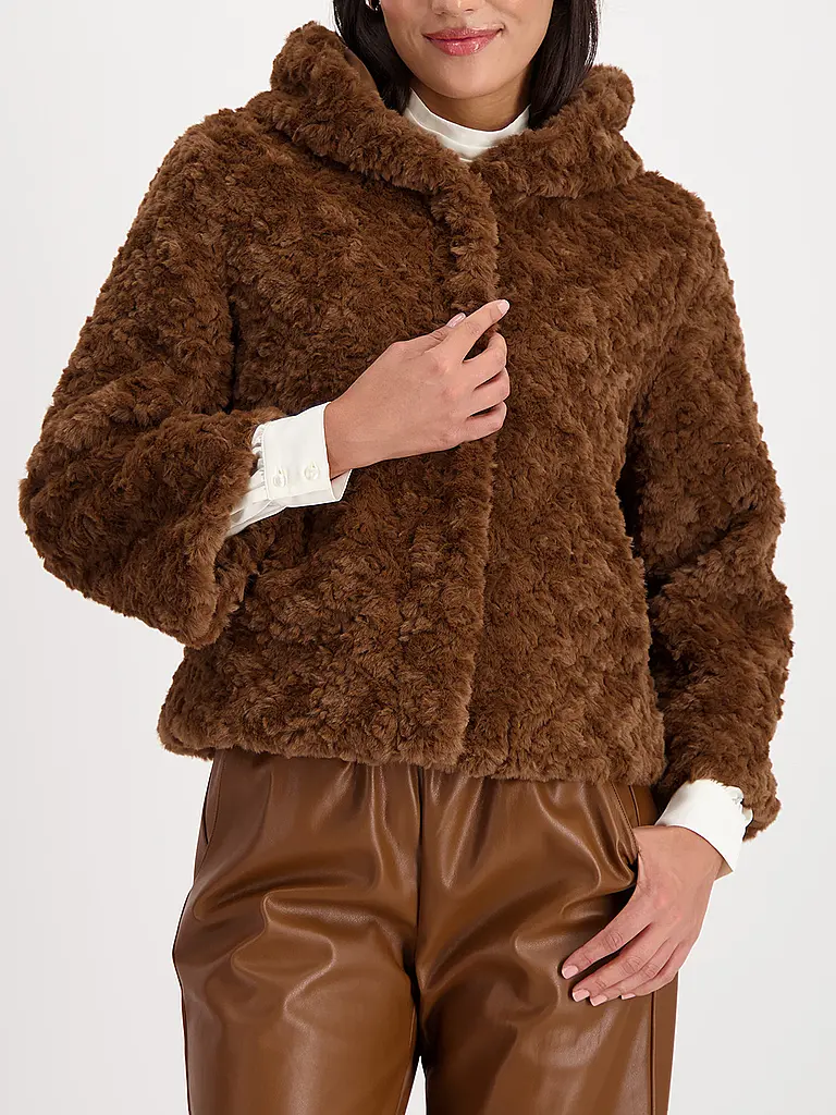 MONARI | Veste aspect fourrure | 