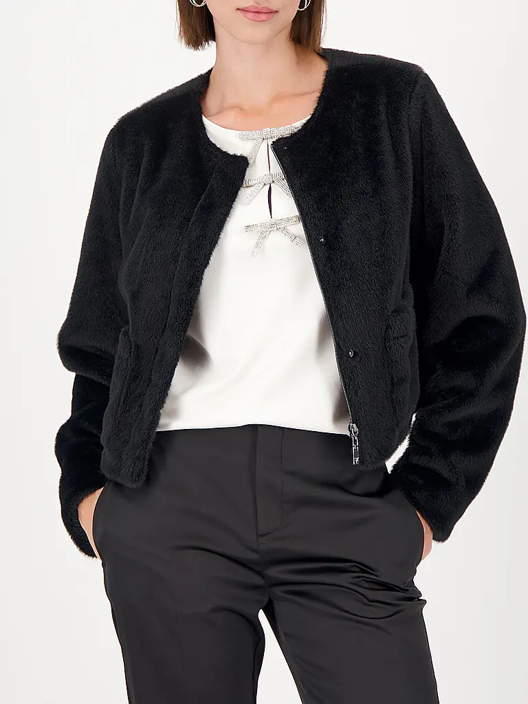 MONARI | Veste en fausse fourrure | 