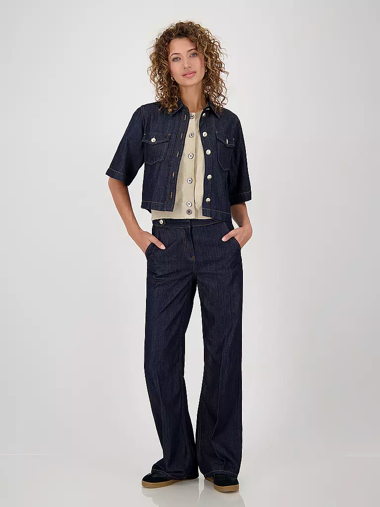 MONARI | Veste en jean | dunkelblau