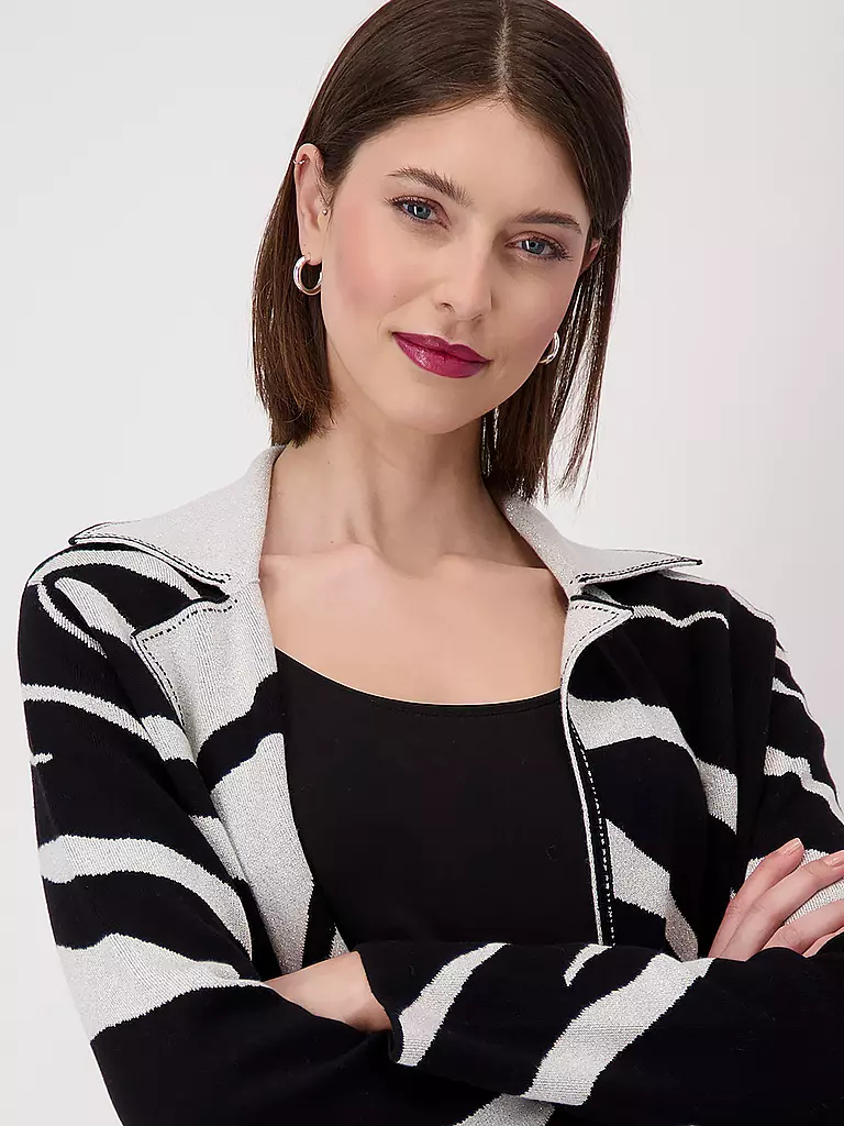 MONARI | Wende Strickjacke | Crème