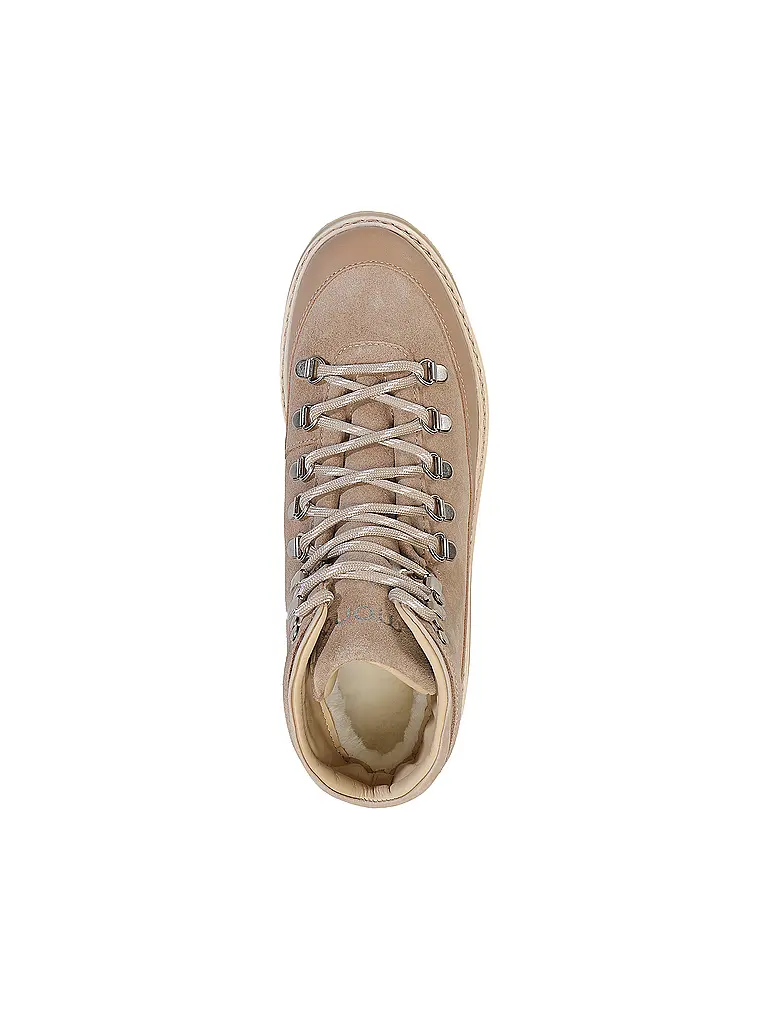 MONO | Boots à lacets CORE CAP | beige