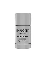 MONT BLANC | Explorer Platinum Déodorant Stick 75g | Aucune couleur