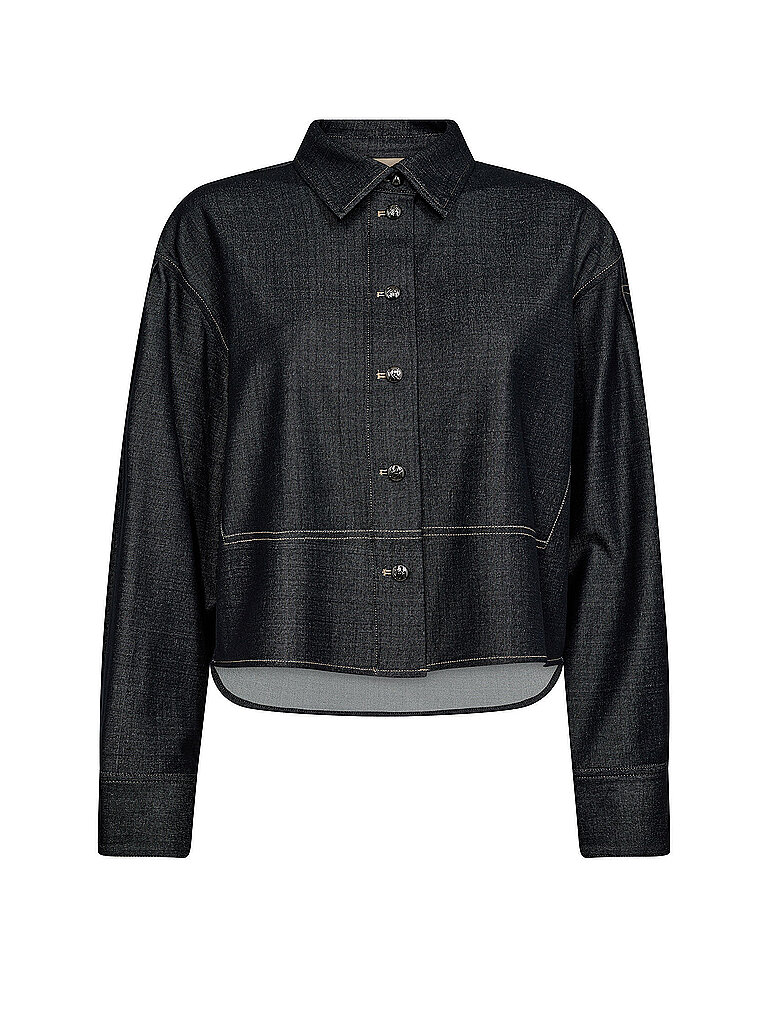 Blouse en jean MMANELACILLA bleu marine XS