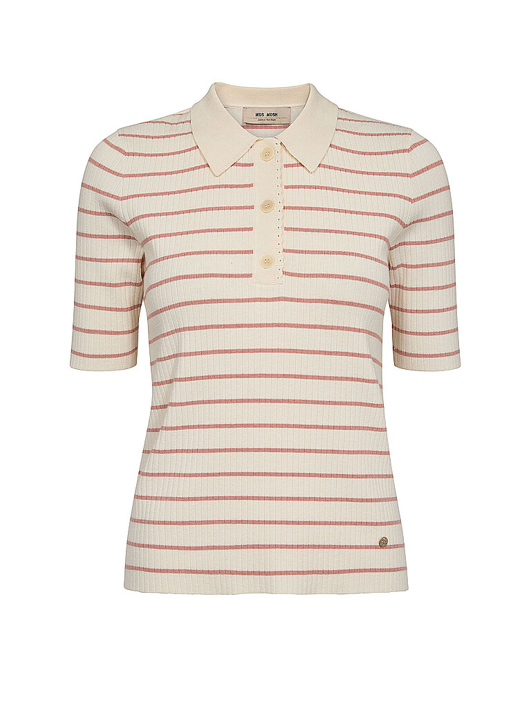 Poloshirt MMCALIZSTRIPESS crème L