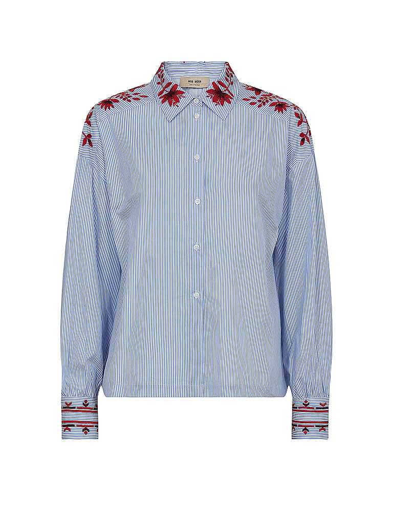 Bluse MMOSMO bleu clair M