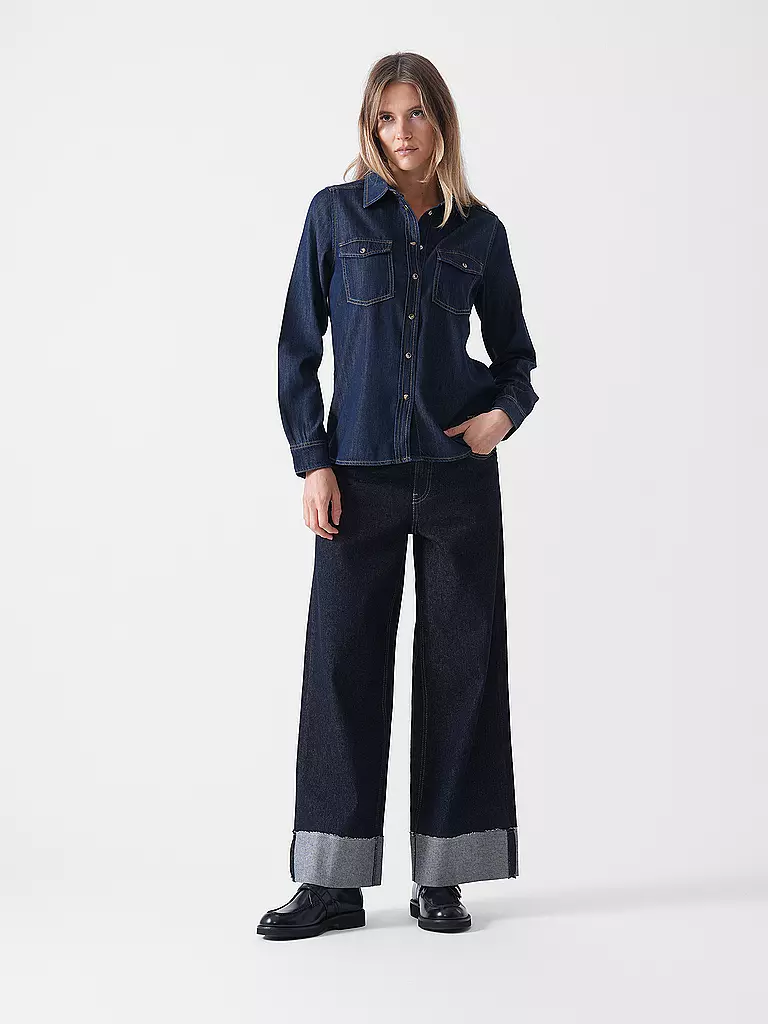 MOS MOSH | Blouse en jean MMNATALIE | dunkelblau