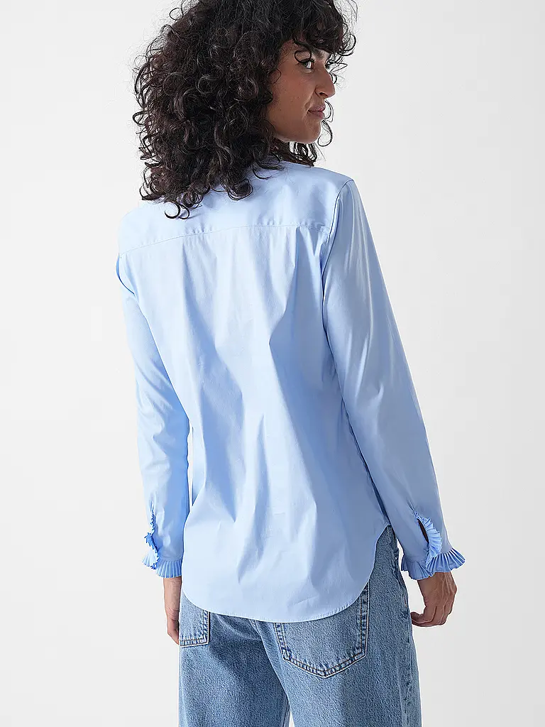 MOS MOSH | Blouse MMHASSIEPLEAT | hellblau