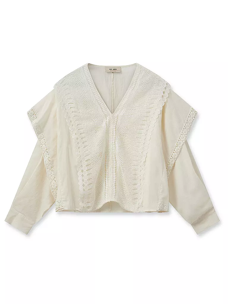 MOS MOSH | Bluse MMFINALACEBLOUSE | Crème