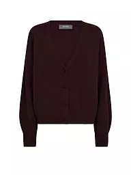 MOS MOSH | Cardigan MMTHORAV | Rouge foncé