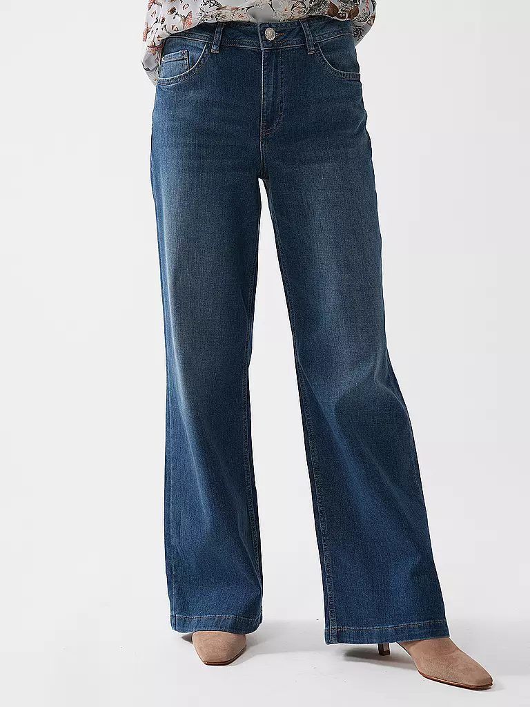 MOS MOSH | Jeans Wide Fit MMDARA | Bleu foncé