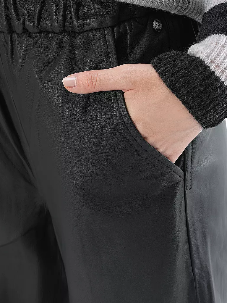 MOS MOSH | Lederhose MMZABEL | Noir