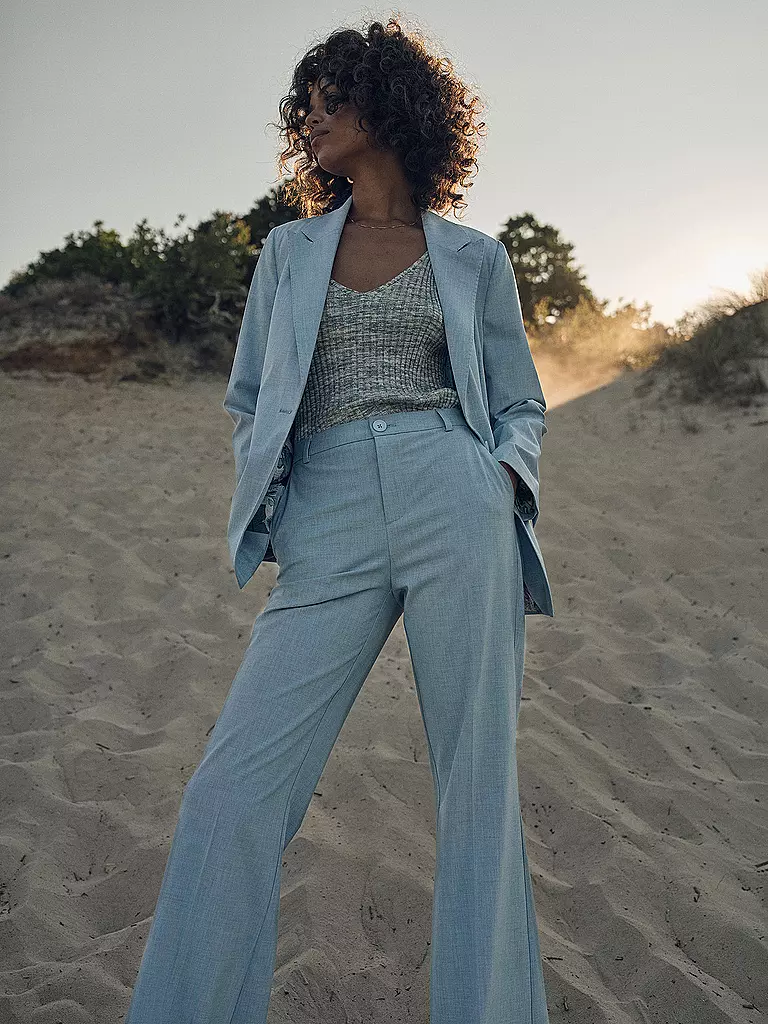 MOS MOSH | Pantalon de tailleur MMRHYS ROY | hellblau