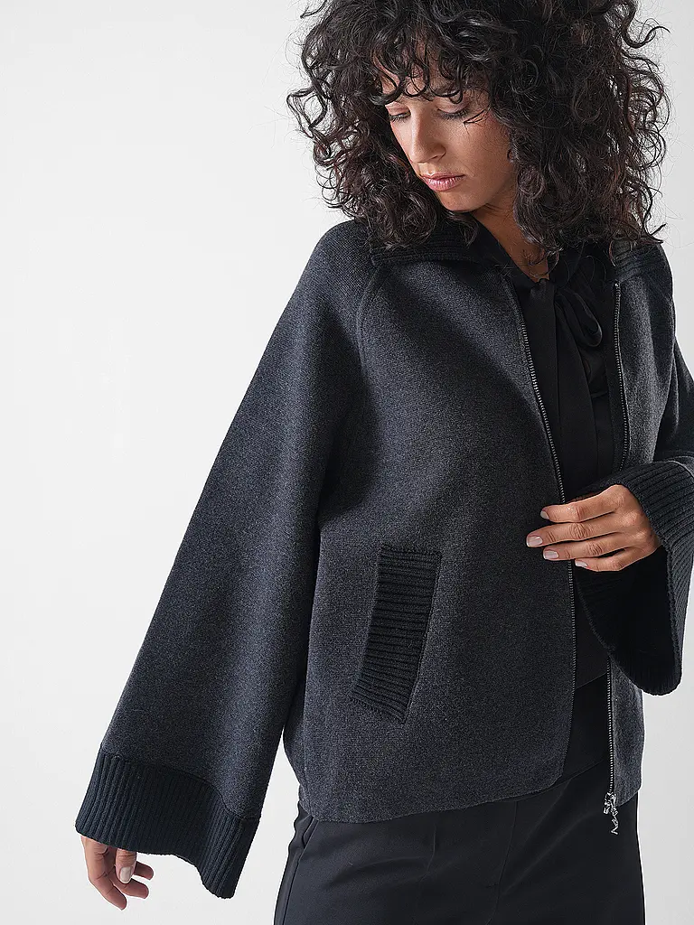 MOS MOSH | Petite veste MMELIANA | Gris