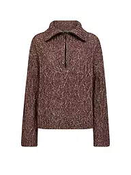 MOS MOSH | Pull Troyer MMKELSEY | Rouge foncé