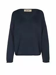MOS MOSH | Pullover MMBINE | Bleu foncé