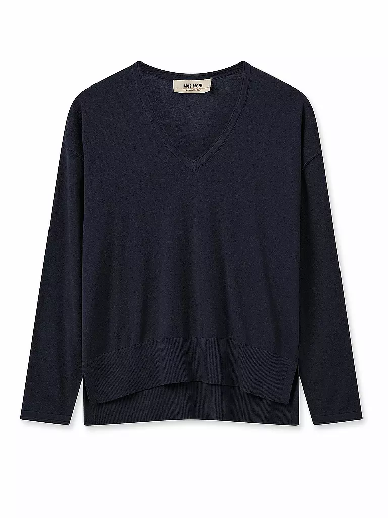 MOS MOSH | Pullover MMTANIV | Bleu foncé