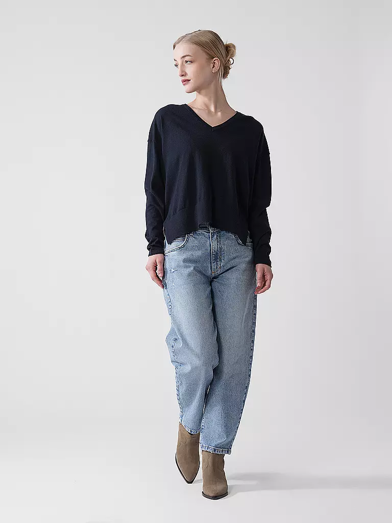 MOS MOSH | Pullover MMTANIV | Bleu foncé