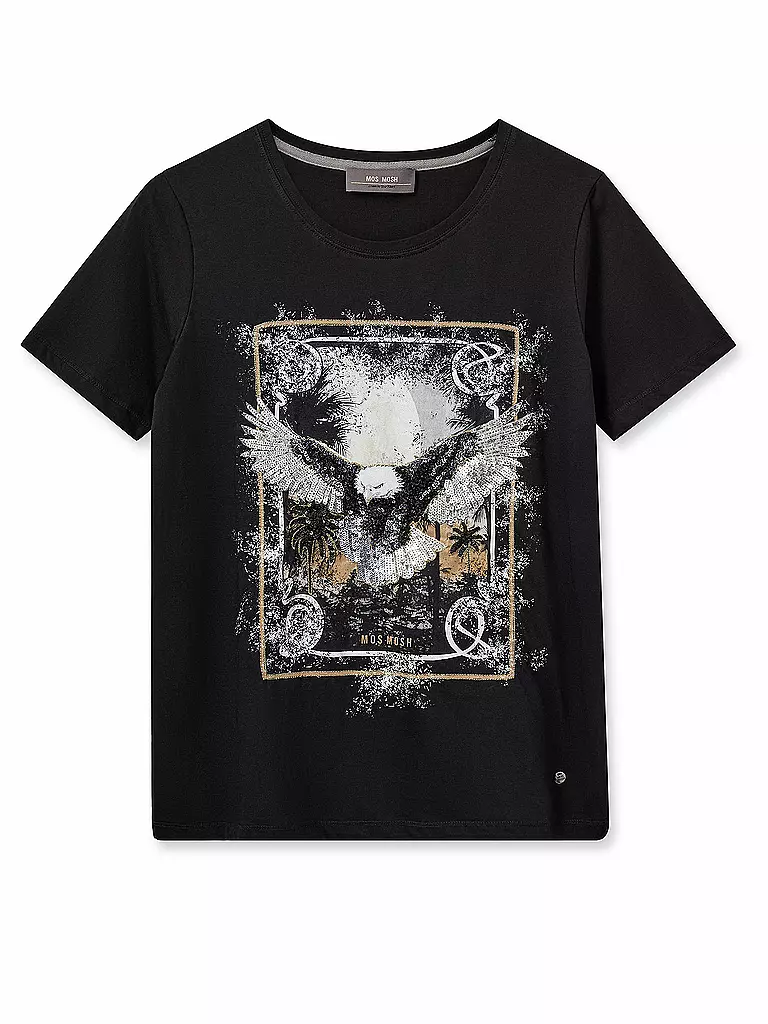 MOS MOSH | T-Shirt MMELLI | Noir