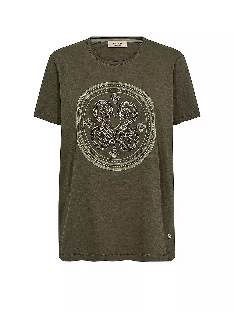 MOS MOSH | T-shirt MMZANO | olive