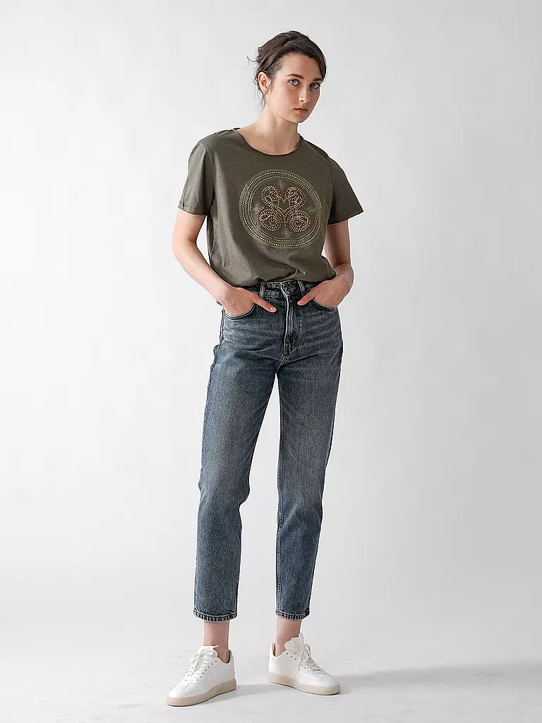 MOS MOSH | T-shirt MMZANO | olive