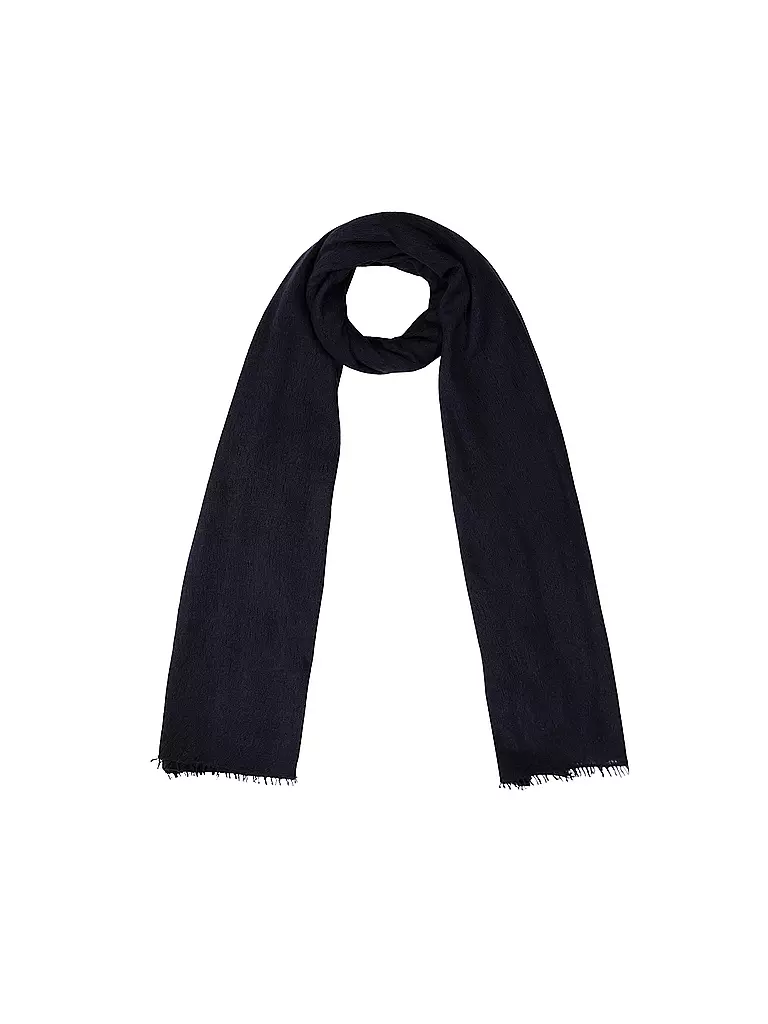 MOULETA | Écharpe en cachemire | Bleu foncé