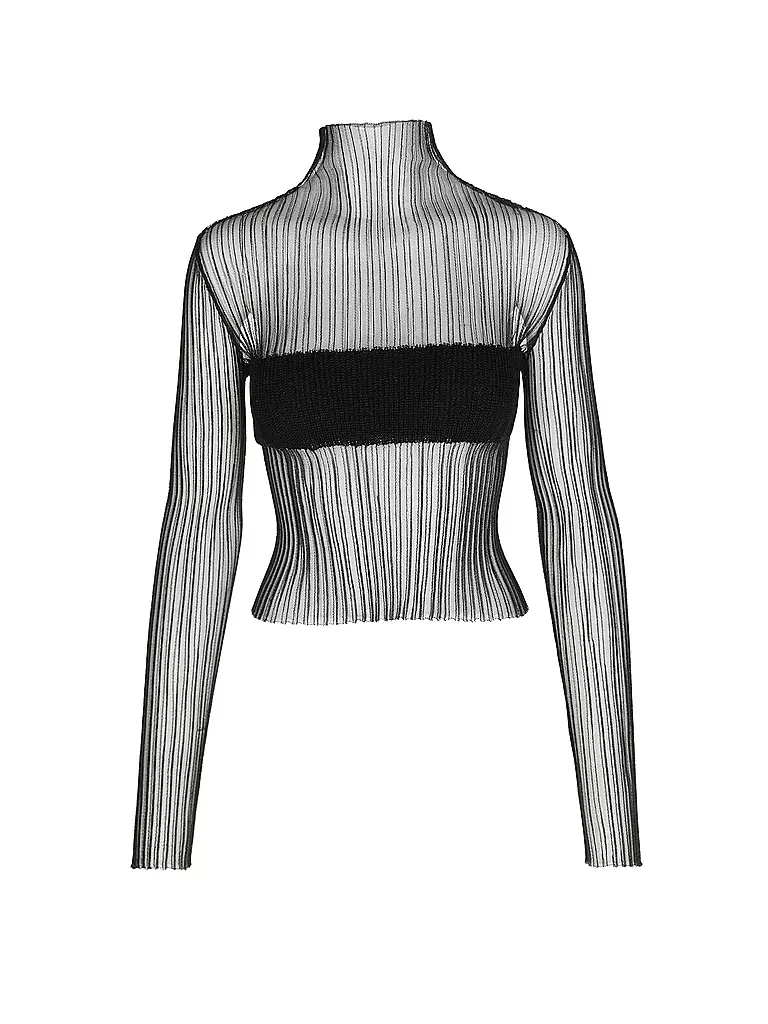 MSGM | Langarmshirt | Noir