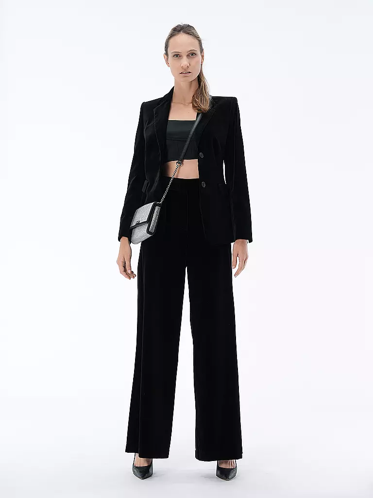 MSGM | Pantalon coupe évasée | schwarz