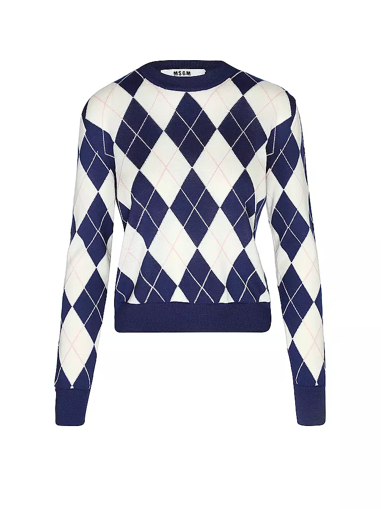 MSGM | Pullover | Bleu foncé