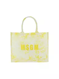 MSGM | Tasche - Tote Bag DONNA | Jaune
