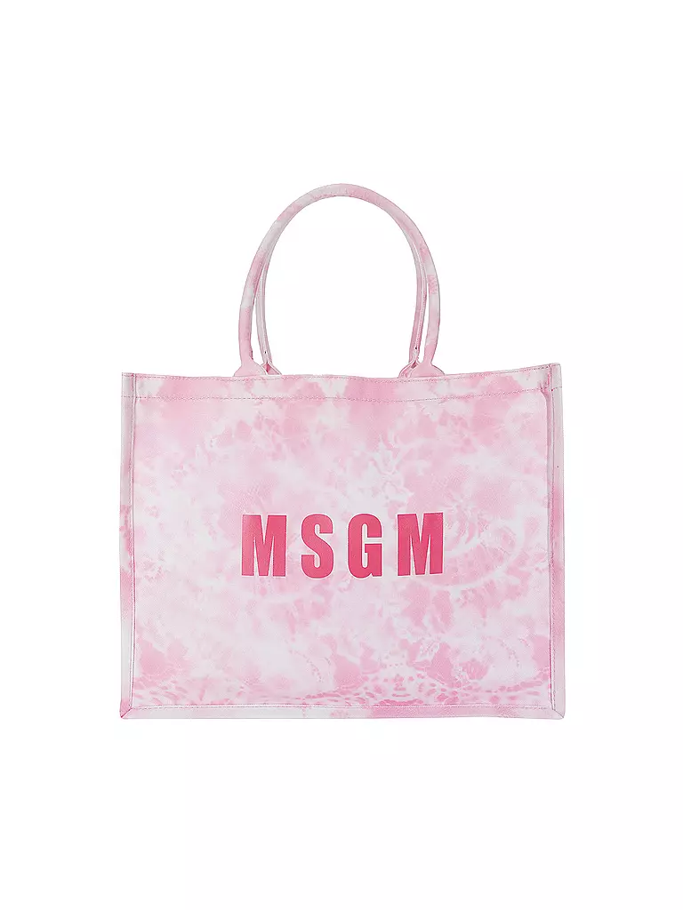 MSGM | Tasche - Tote Bag DONNA | Rose vif