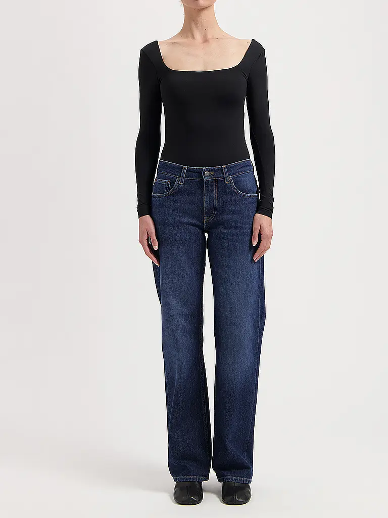 MUD JEANS | Jeans coupe droite CARRY | Bleu