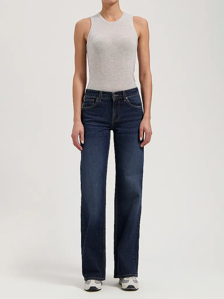 MUD JEANS | Jeans coupe droite CLEO | blau