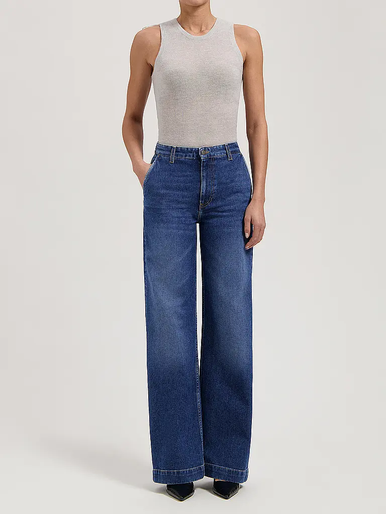 MUD JEANS | Jeans Jambe Large JUNE | blau