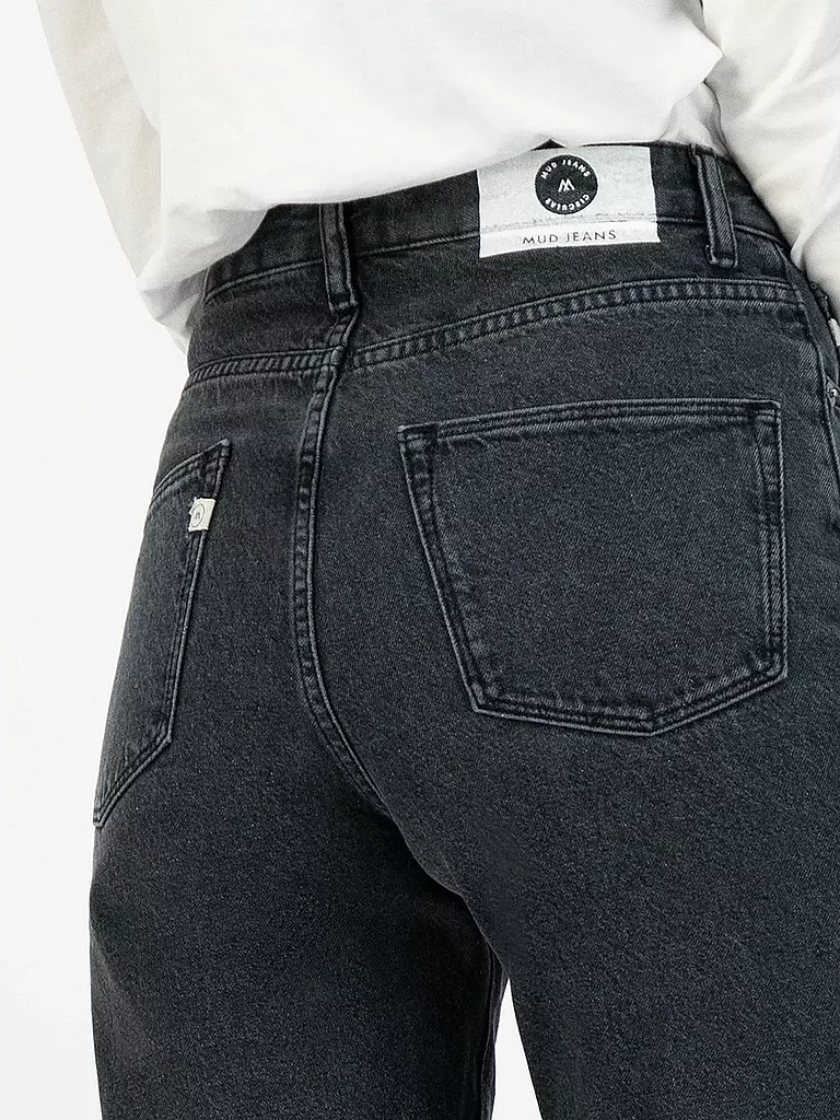MUD JEANS | Jeans Straight RELAX ROSE | Noir