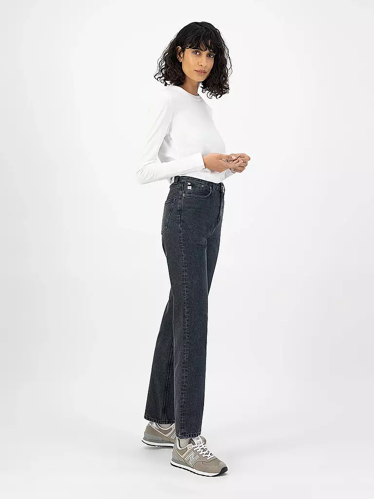 MUD JEANS | Jeans Straight RELAX ROSE | Noir