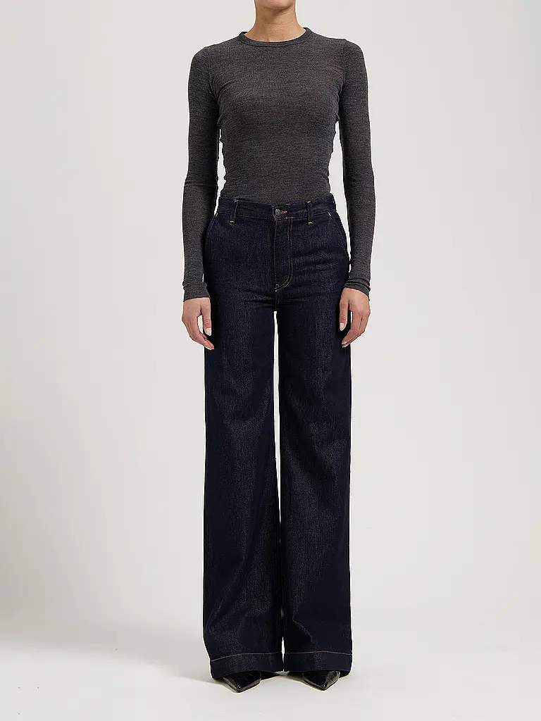 MUD JEANS | Jeans Wide Leg JUNE | Bleu foncé