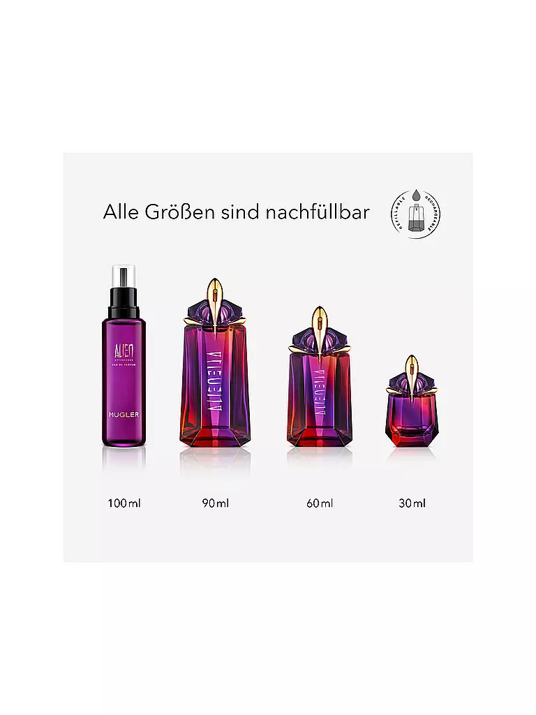 MUGLER | Alien Hypersense Eau de Parfum 90 ml Rechargeable | 