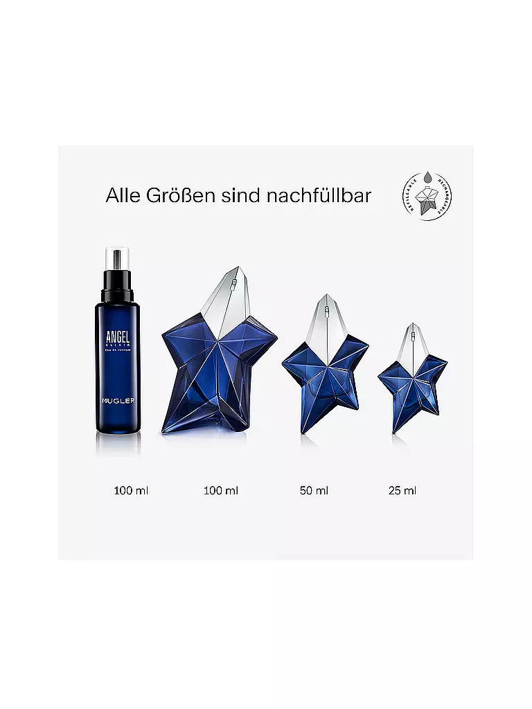 MUGLER | Angel Elixir Eau de Parfum 100ml Flacon Rechargeable | 