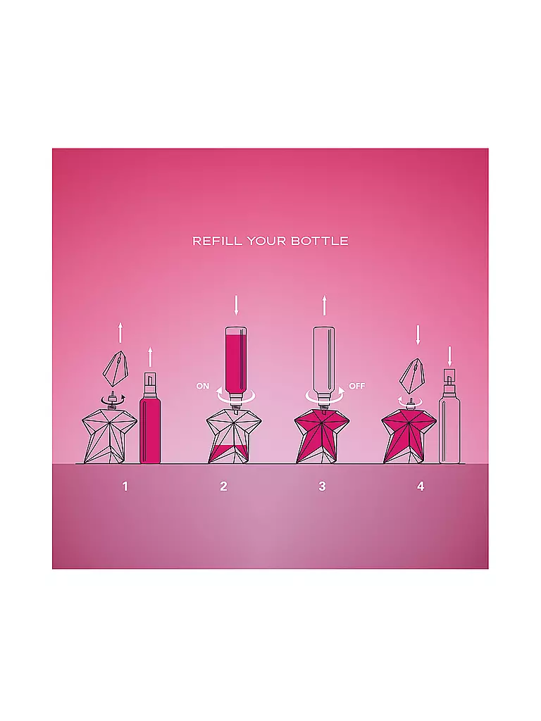 MUGLER | Angel Nova Eau de Parfum 100ml Nachfüllflakon | Aucune couleur