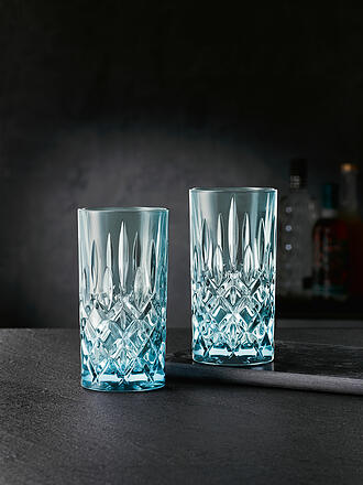 NACHTMANN | Ensemble de 2 verres à long drink NOBLESSE FRESH COLORS Aqua