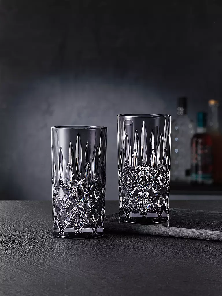 NACHTMANN | Ensemble de 2 verres à long drink 395 ml VINTAGE COLOUR NOBLESSE Smoke | grau